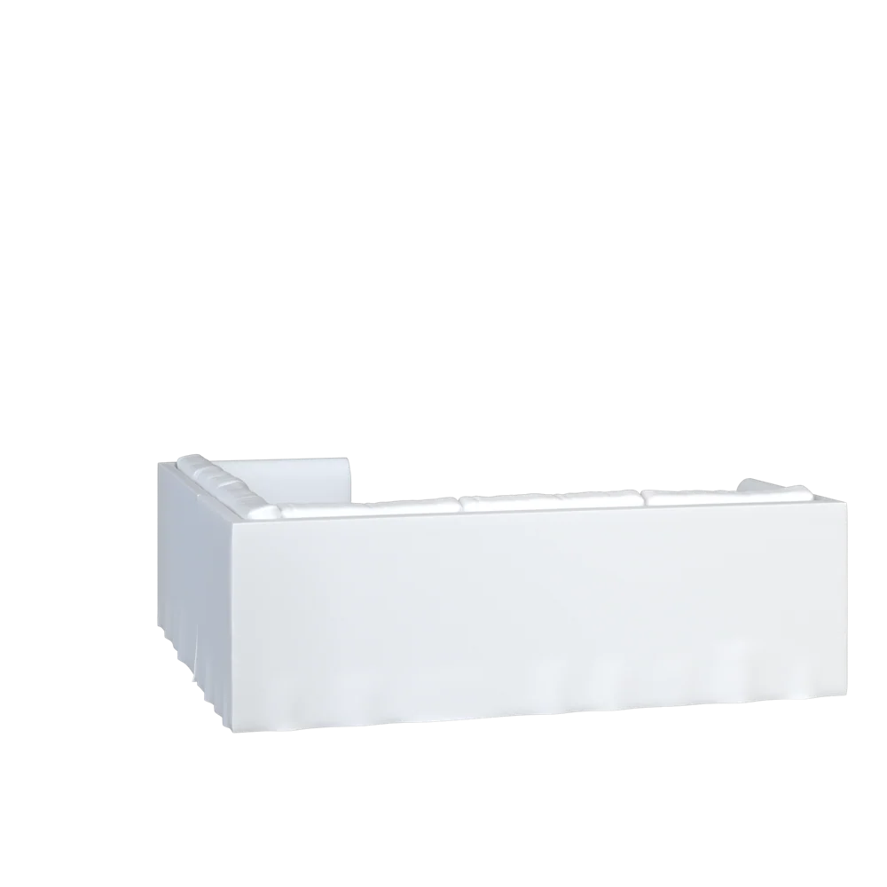The Slipcovered Bradley Return Loveseat Sectional - Image 21