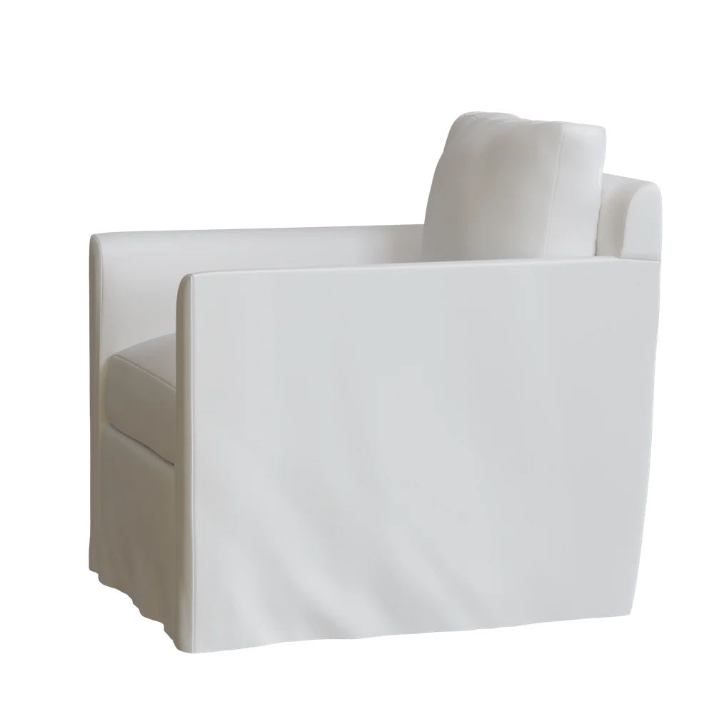 The Slipcovered Hadley Swivel - Image 5