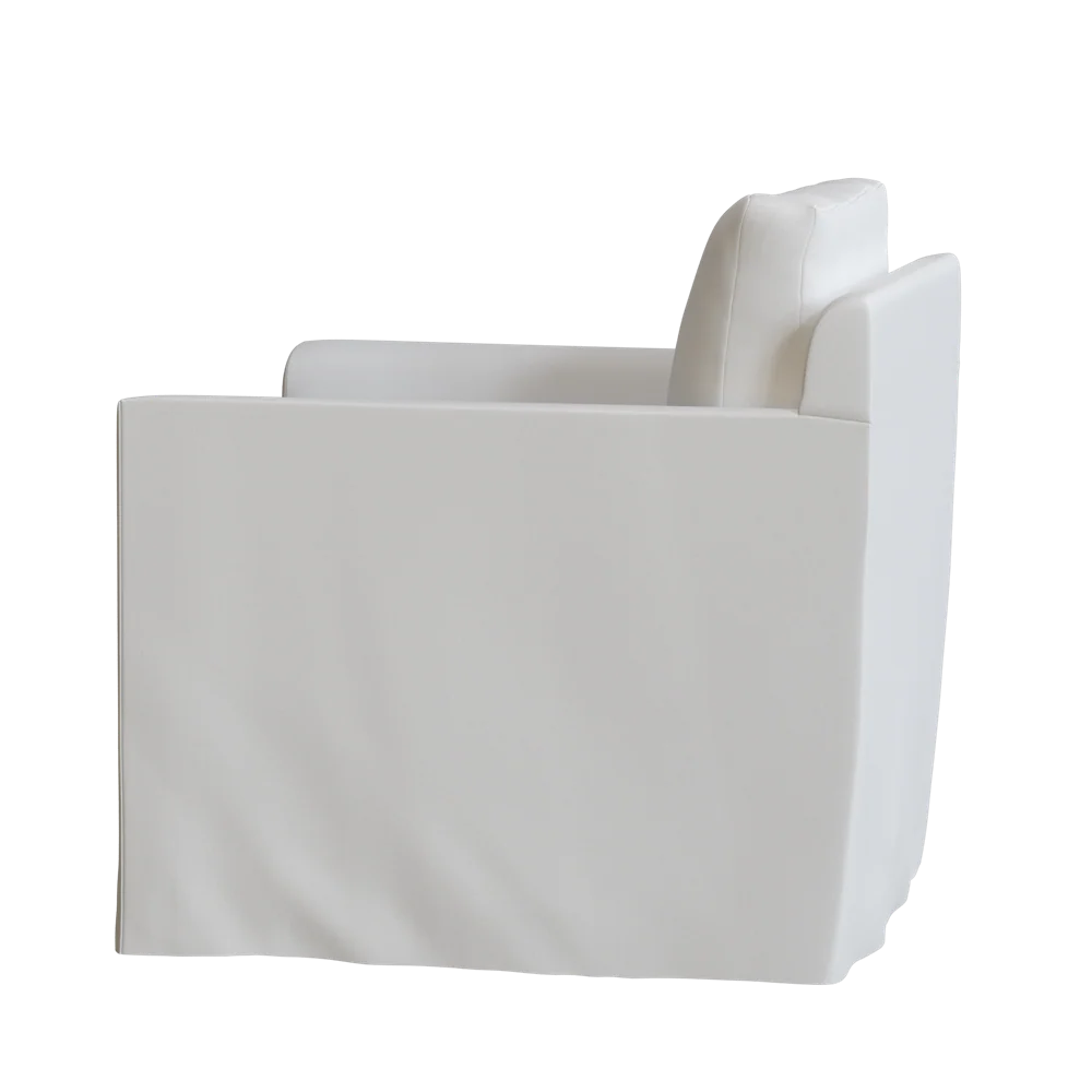 The Slipcovered Hadley Swivel - Image 7