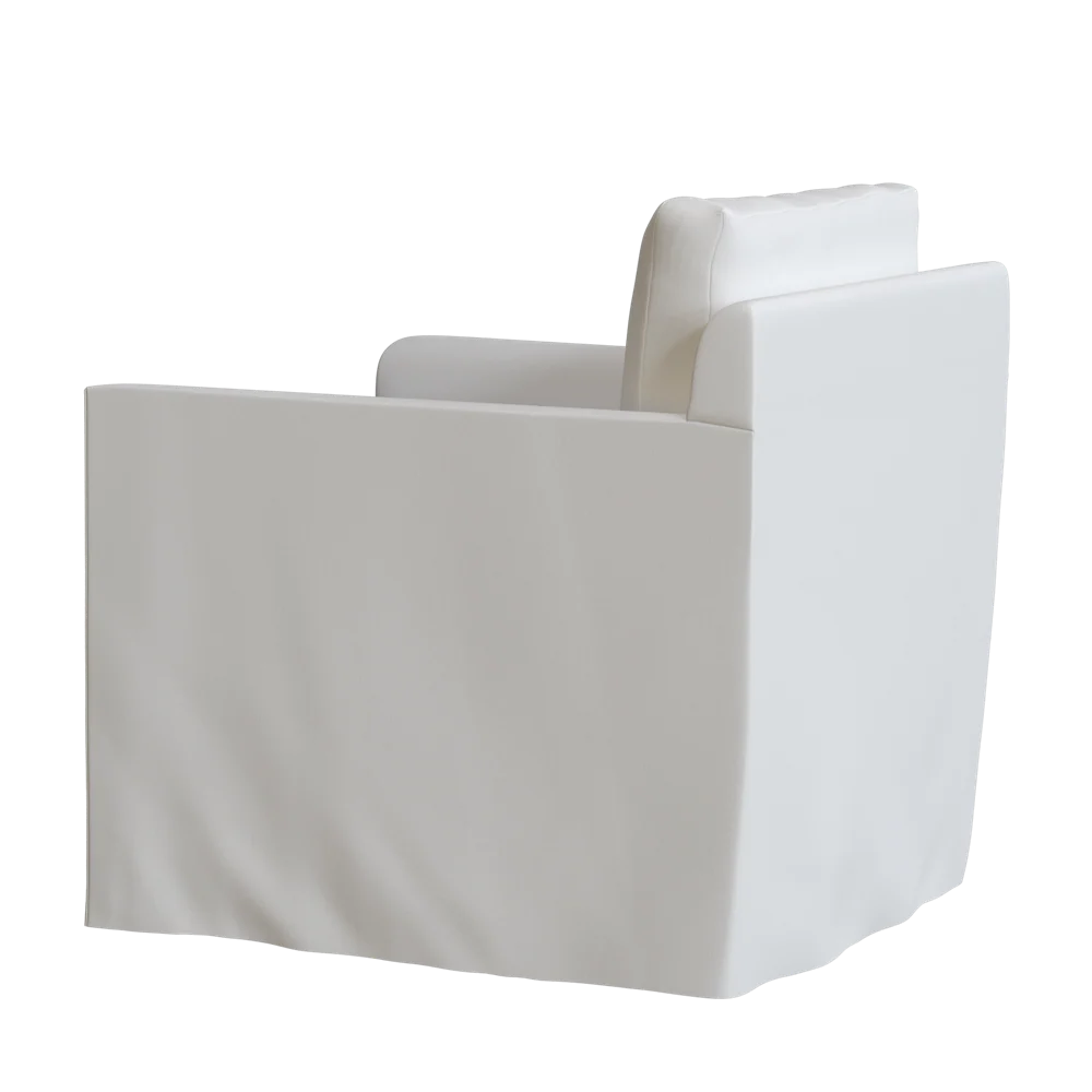 The Slipcovered Hadley Swivel - Image 8