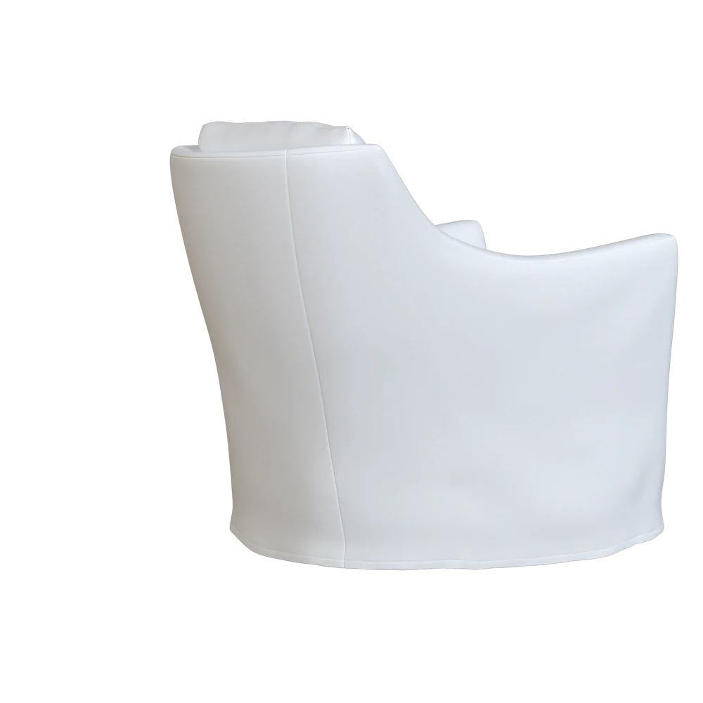 The Slipcovered Reilly Swivel - Image 12