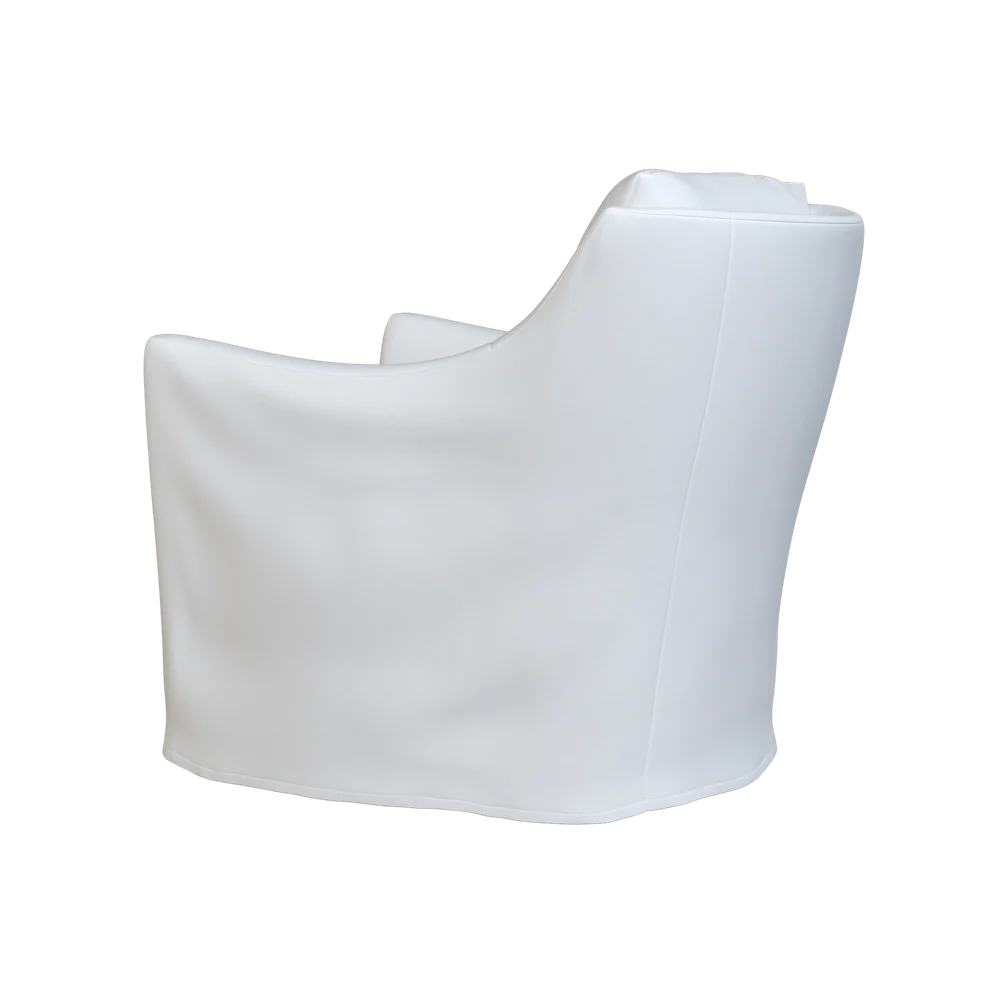 The Slipcovered Reilly Swivel - Image 20