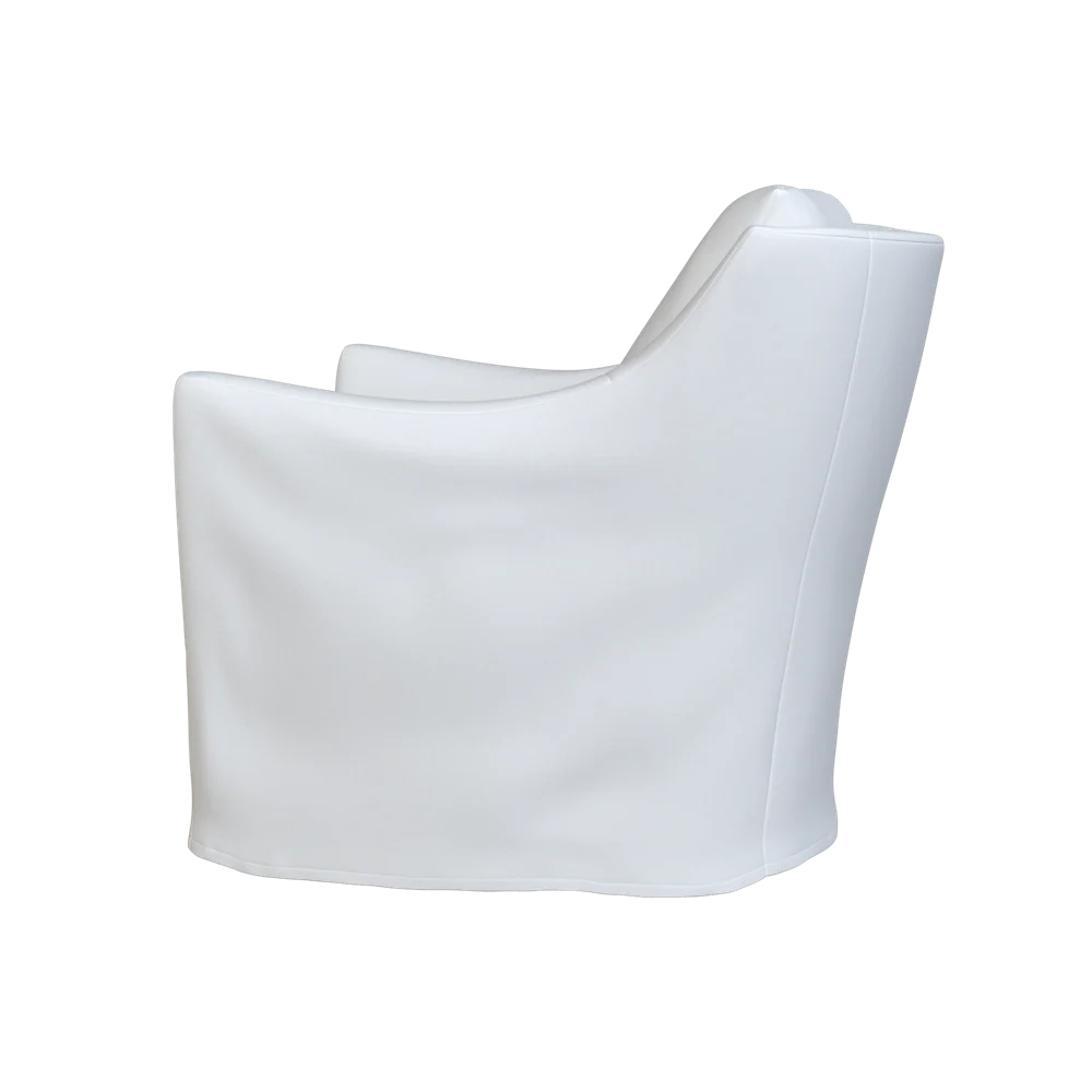 The Slipcovered Reilly Swivel - Image 21