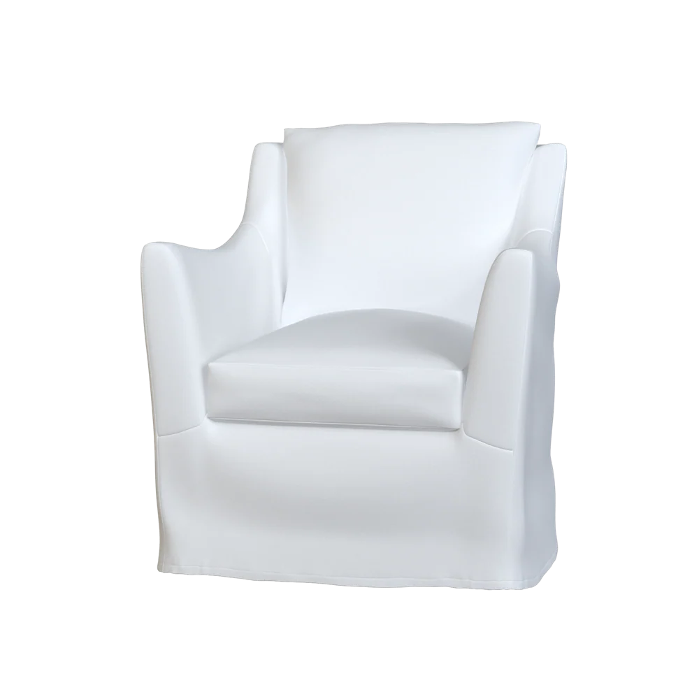 The Slipcovered Reilly Swivel - Image 3