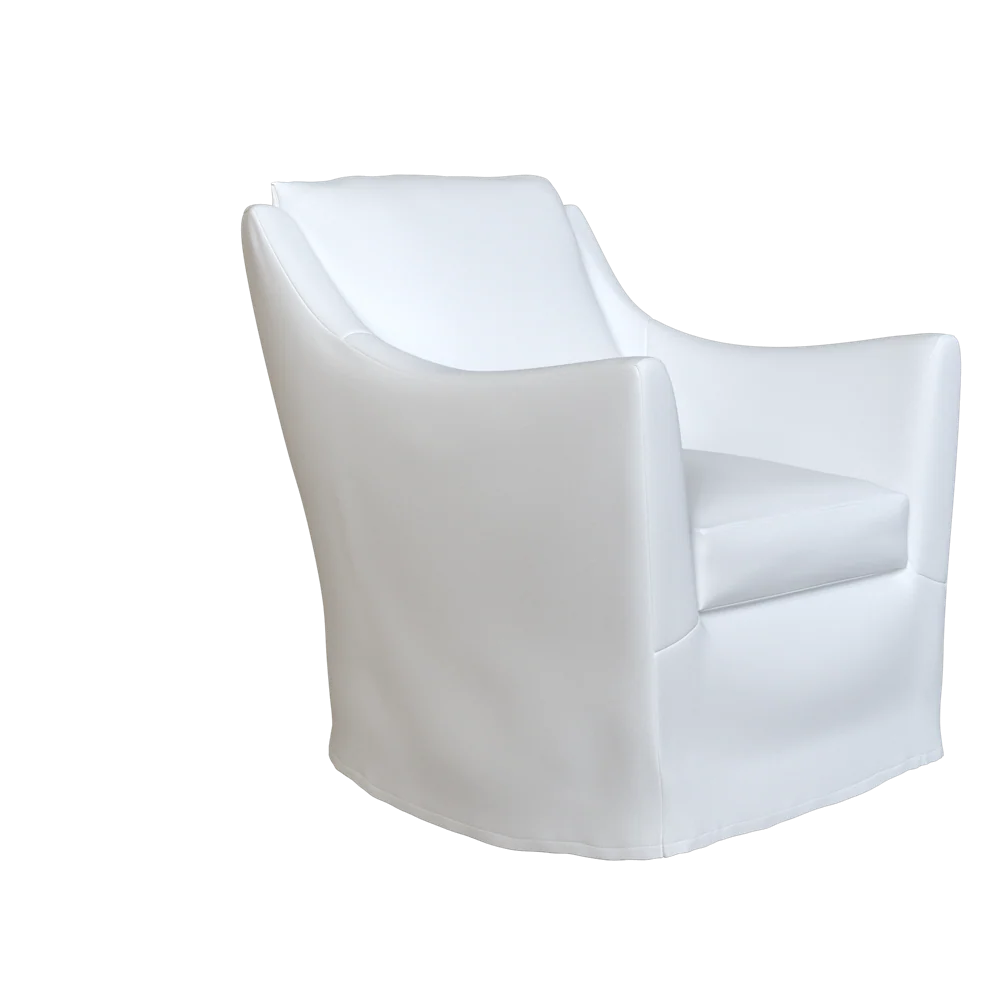 The Slipcovered Reilly Swivel - Image 7