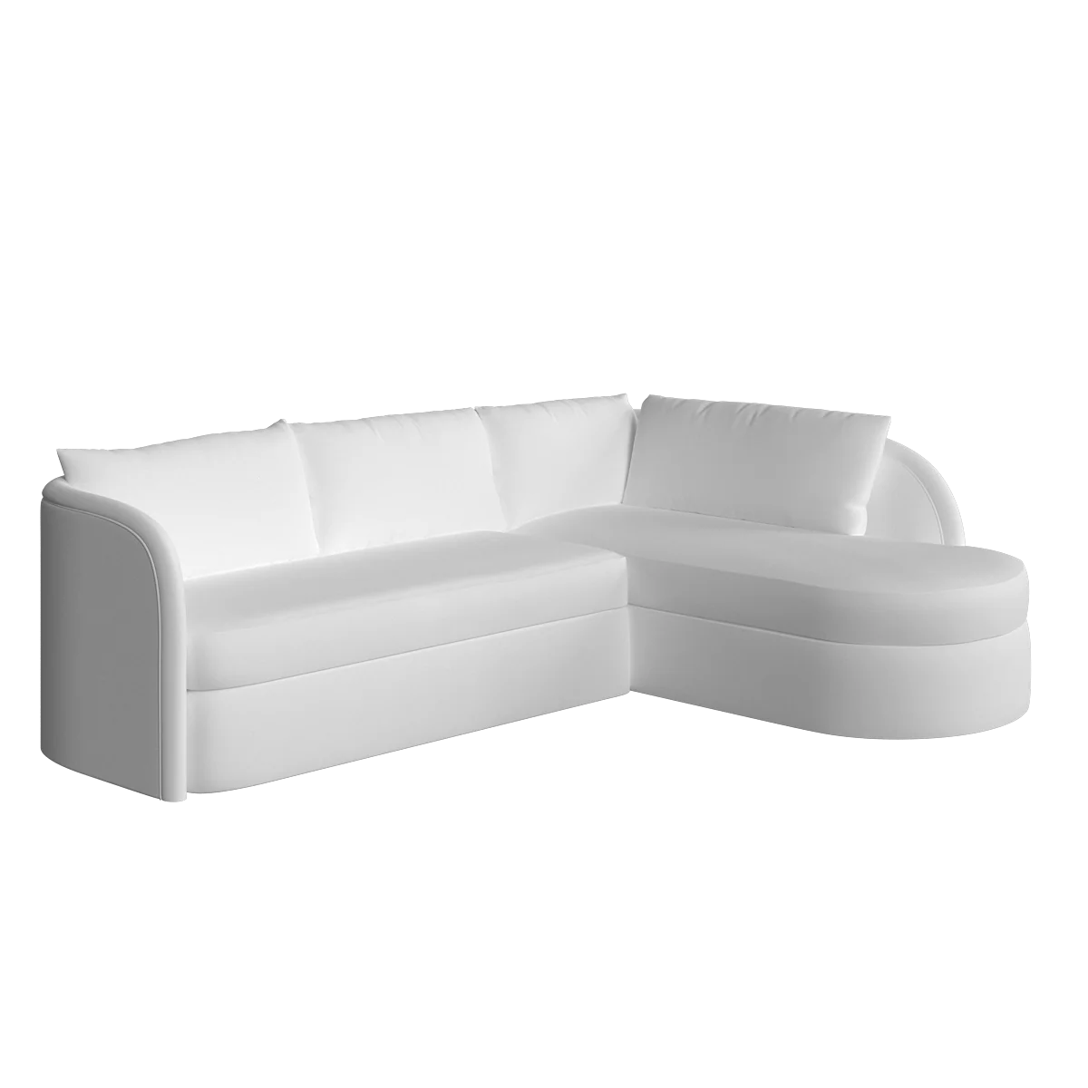 The Sully Bumper Chaise Sectional