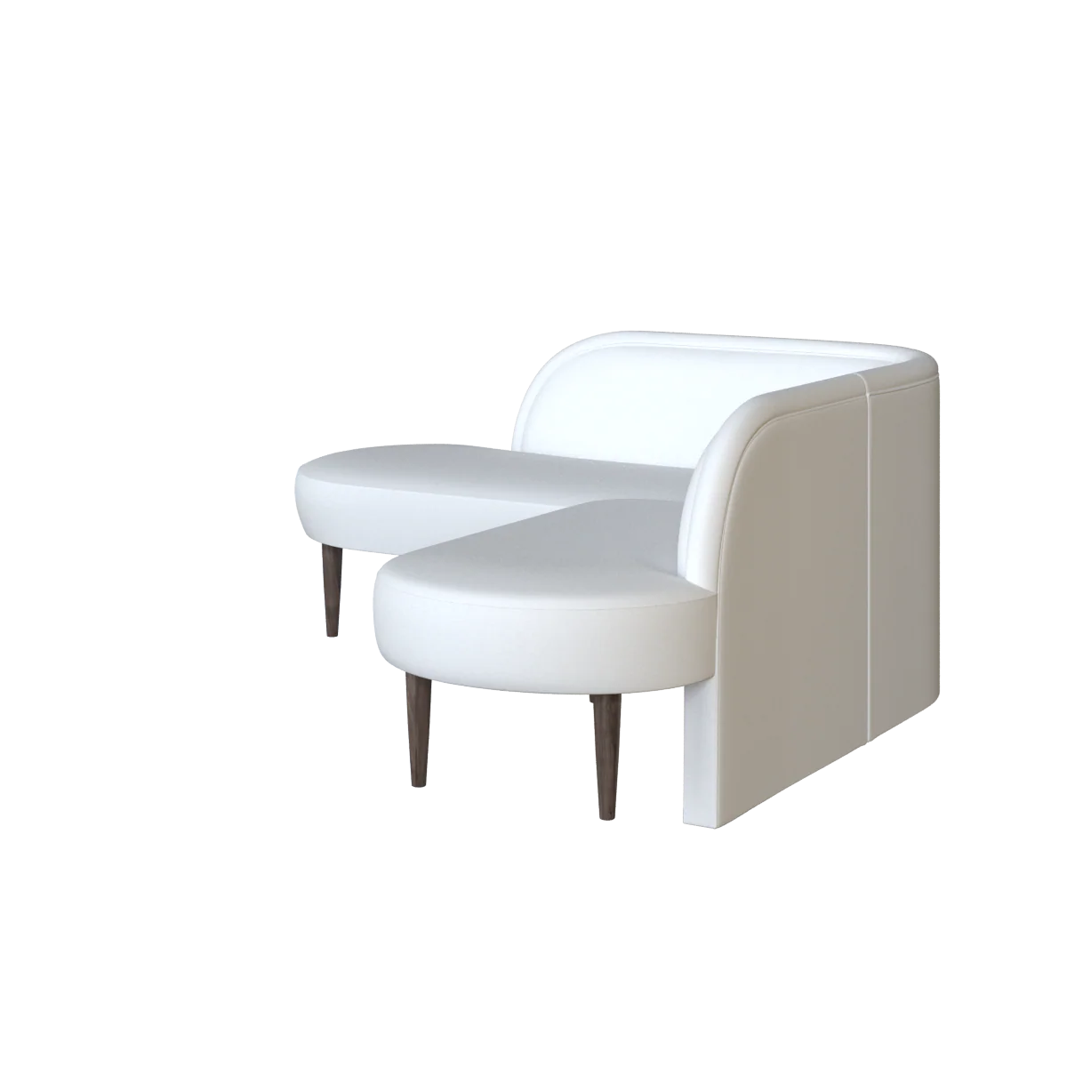 The Custom Sully Double Chaise Banquette - Image 15