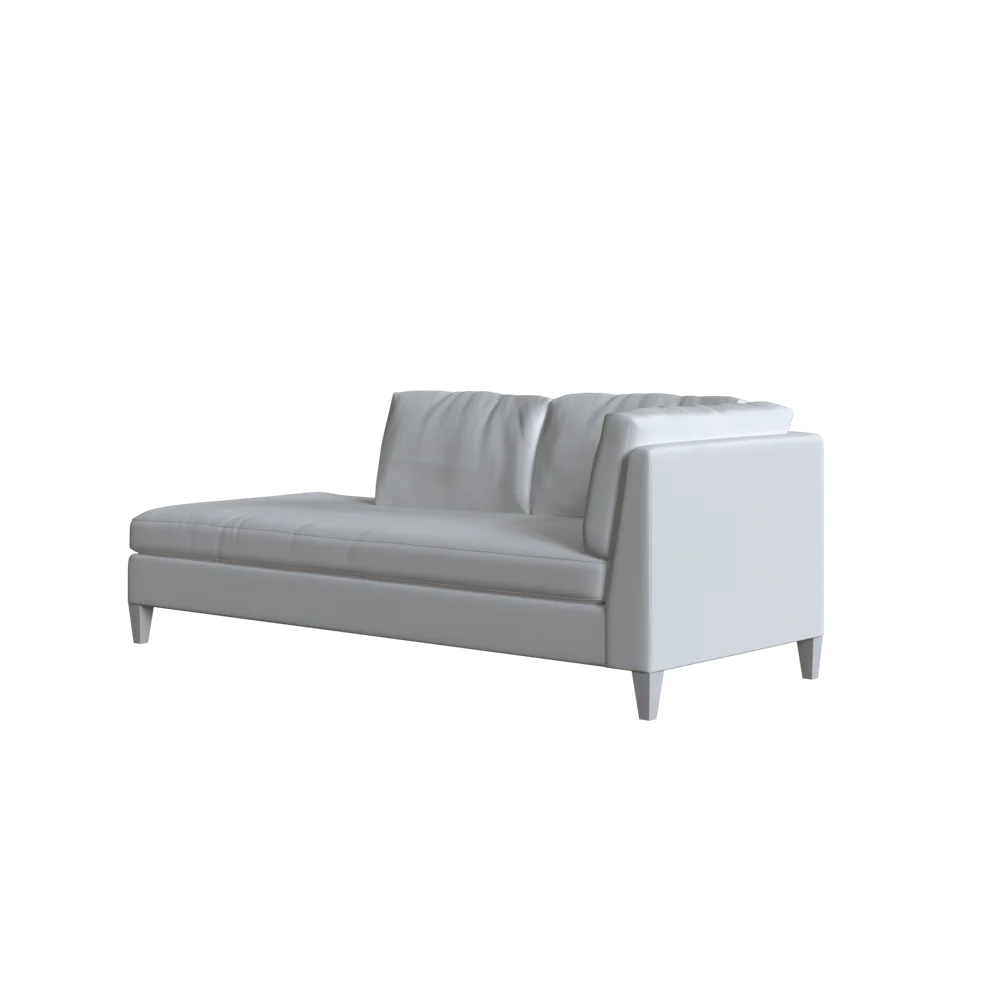 The Upholstered Bradley Bumper Chaise - Image 19