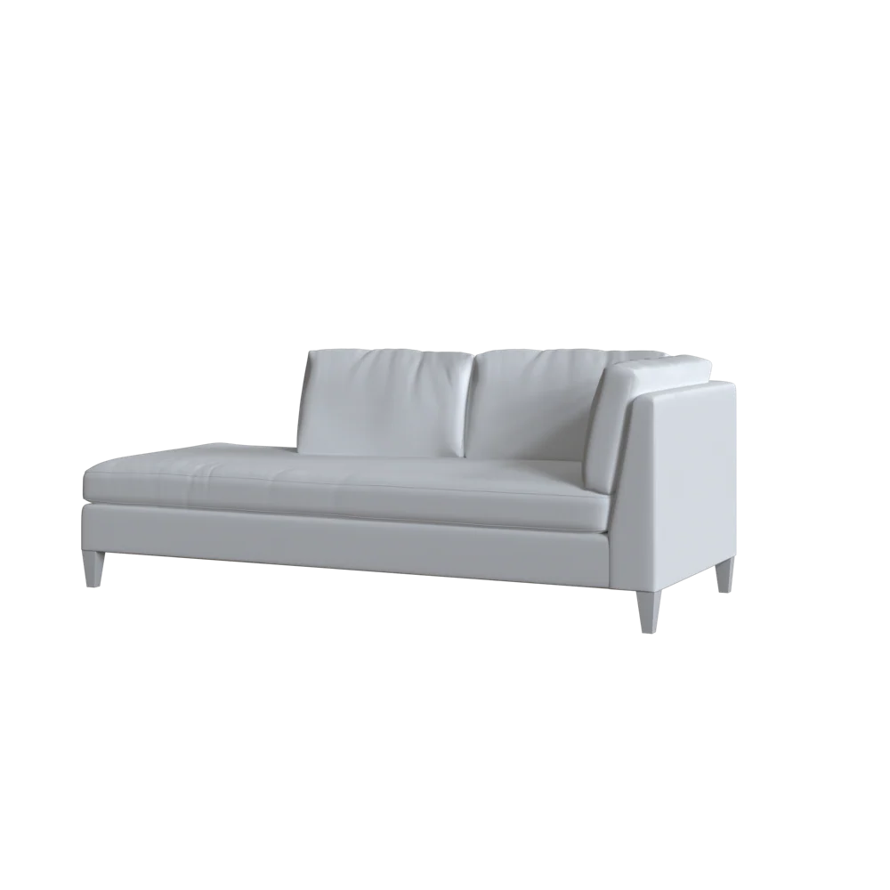 The Upholstered Bradley Bumper Chaise - Image 20