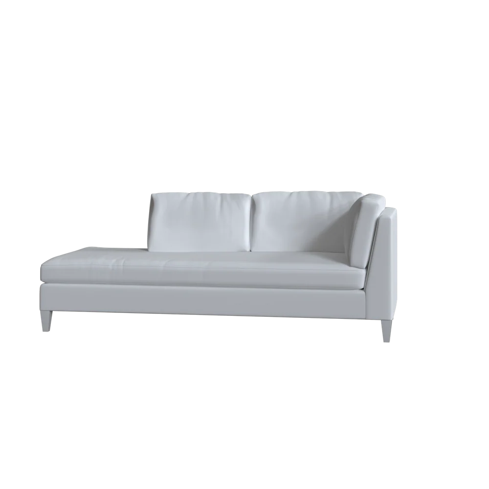 The Upholstered Bradley Bumper Chaise - Image 21