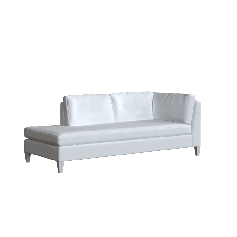 The Upholstered Bradley Bumper Chaise - Image 24