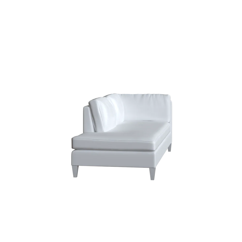 The Upholstered Bradley Bumper Chaise - Image 3