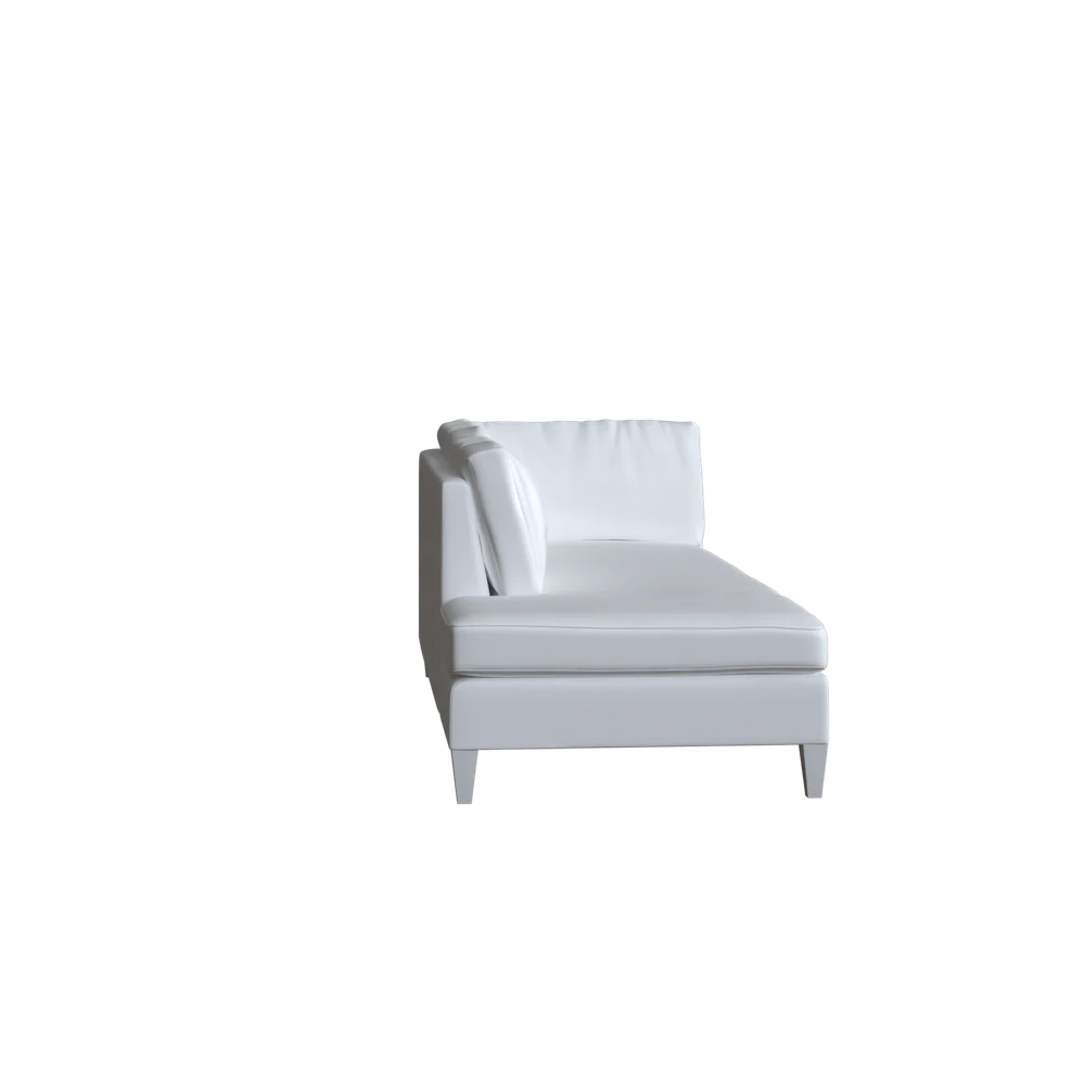 The Upholstered Bradley Bumper Chaise - Image 4