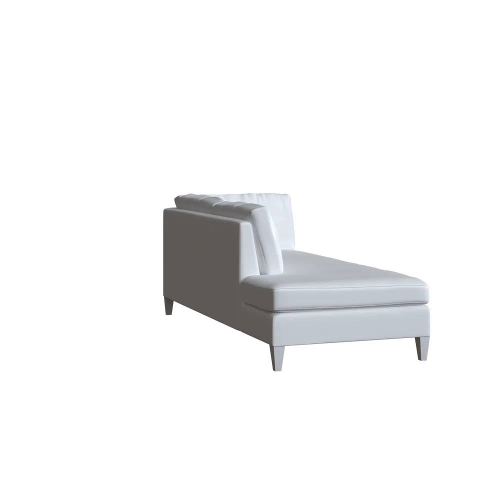 The Upholstered Bradley Bumper Chaise - Image 5