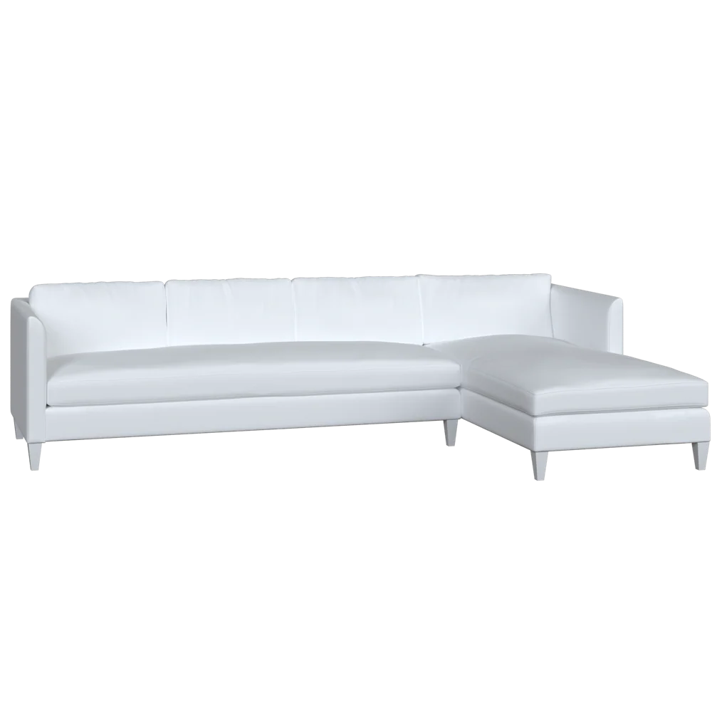 The Upholstered Bradley Chaise Sectional - Image 4