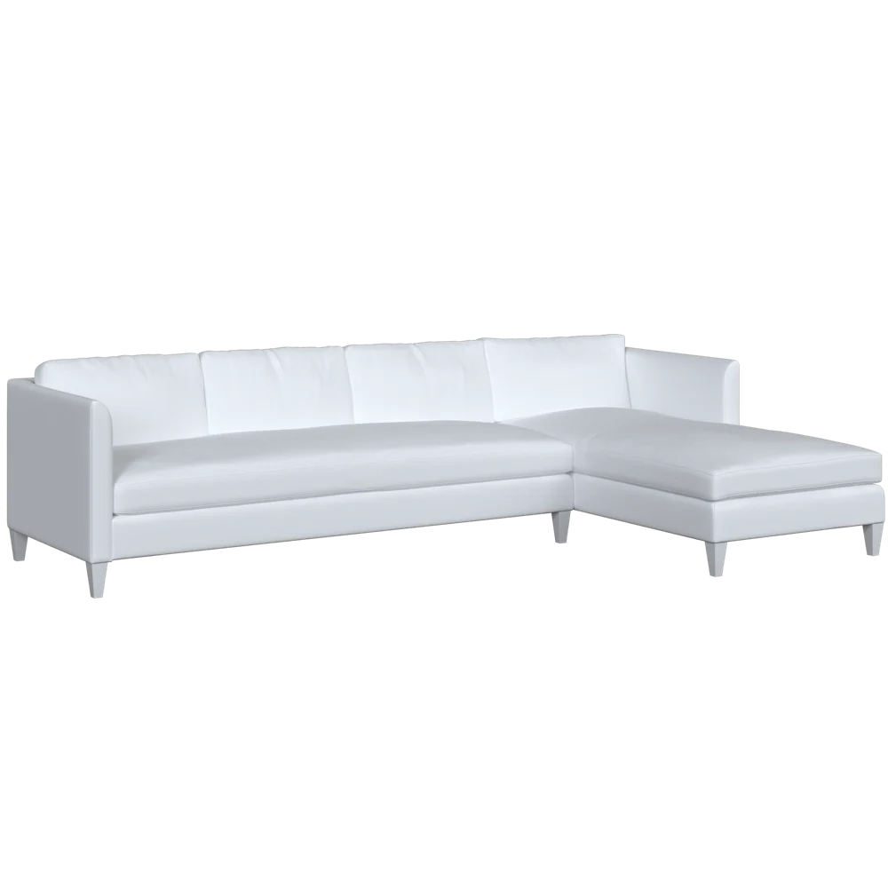 The Upholstered Bradley Chaise Sectional - Image 5