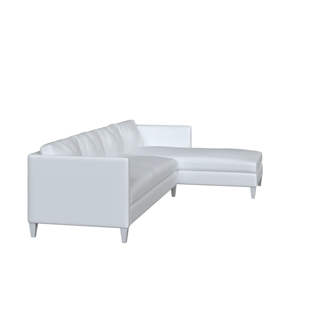 The Upholstered Bradley Chaise Sectional - Image 8