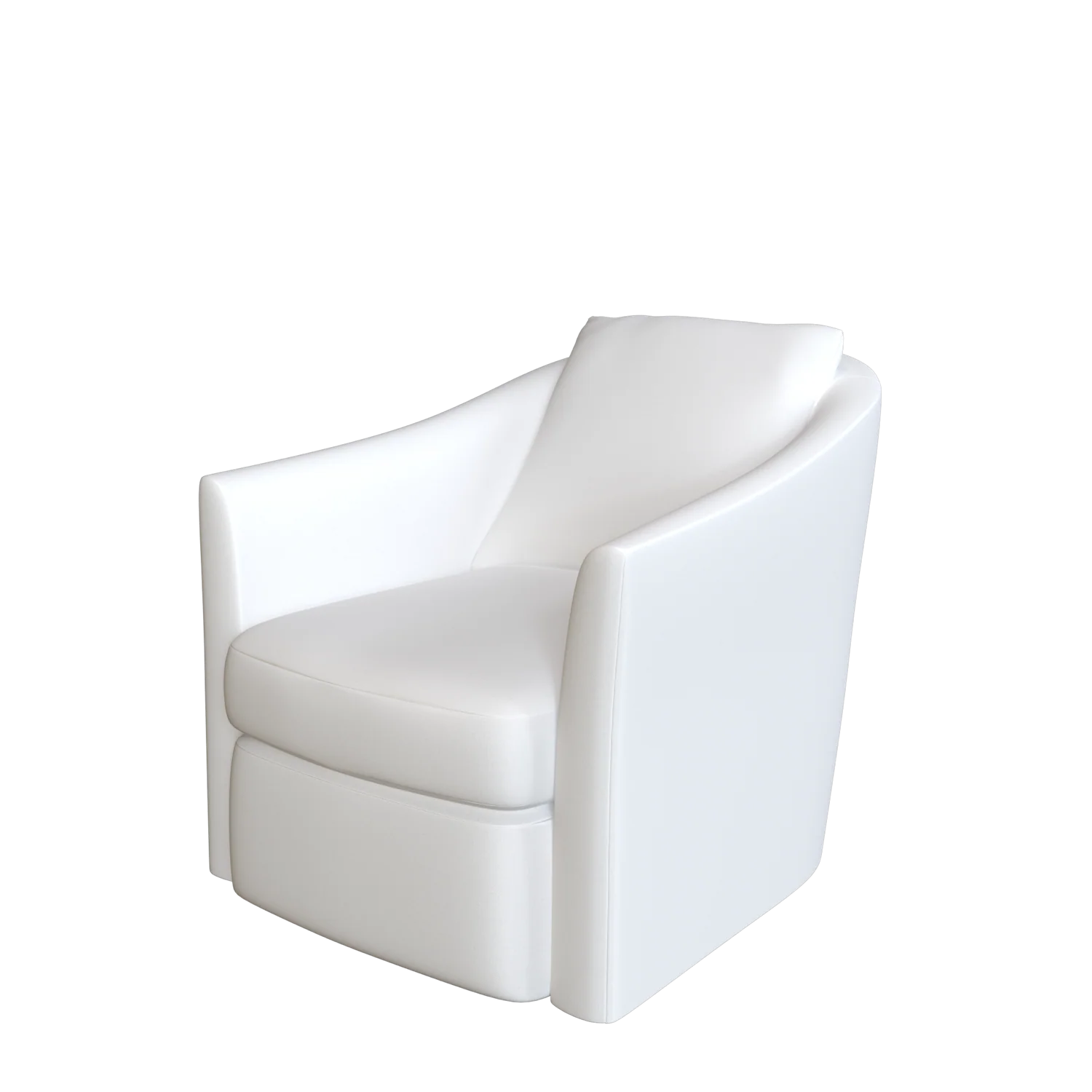 The Upholstered Ellington Swivel