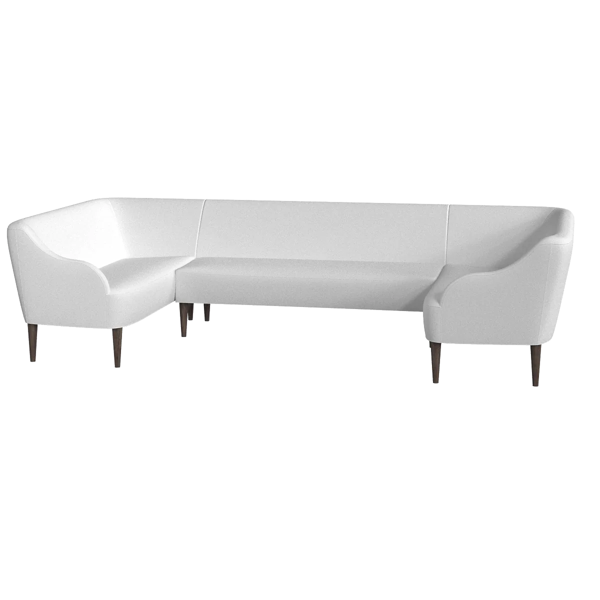 The Upholstered Eloise U Banquette - Image 4