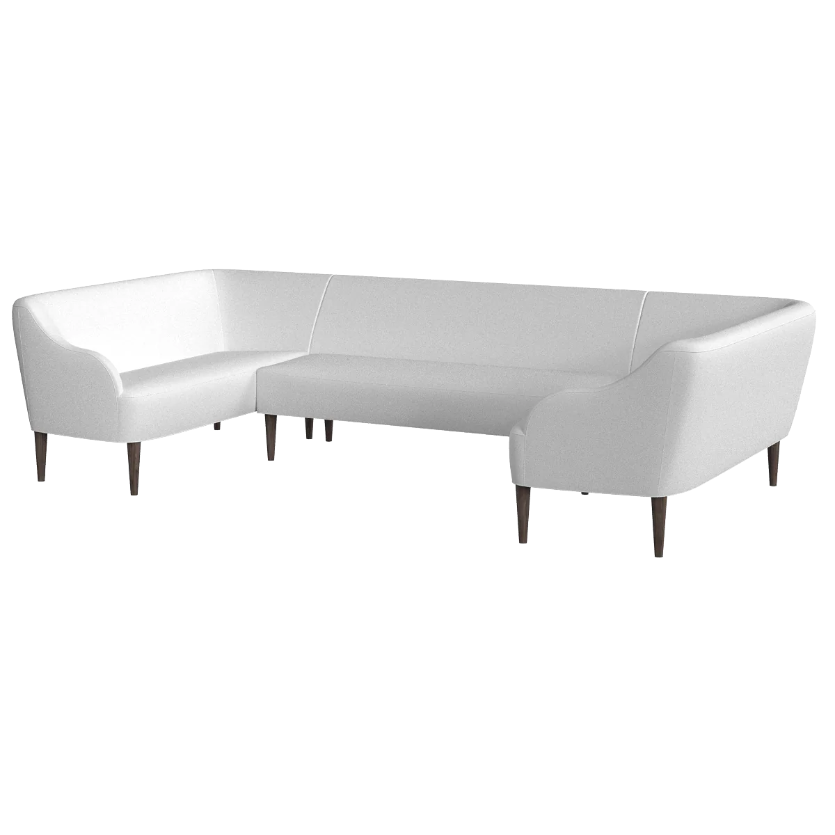 The Upholstered Eloise U Banquette - Image 5